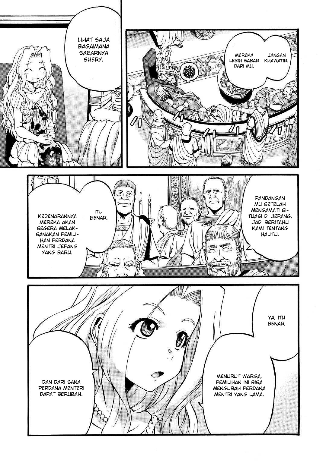 Gate – Jietai Kare no Chi nite Kaku Tatakeri Chapter 91 Gambar 11