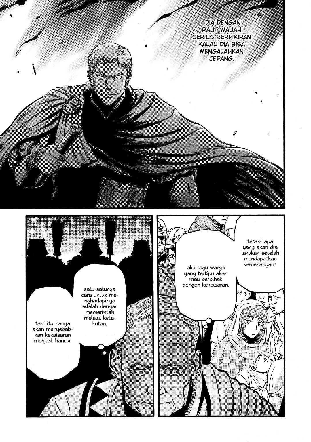 Gate – Jietai Kare no Chi nite Kaku Tatakeri Chapter 91 Gambar 19