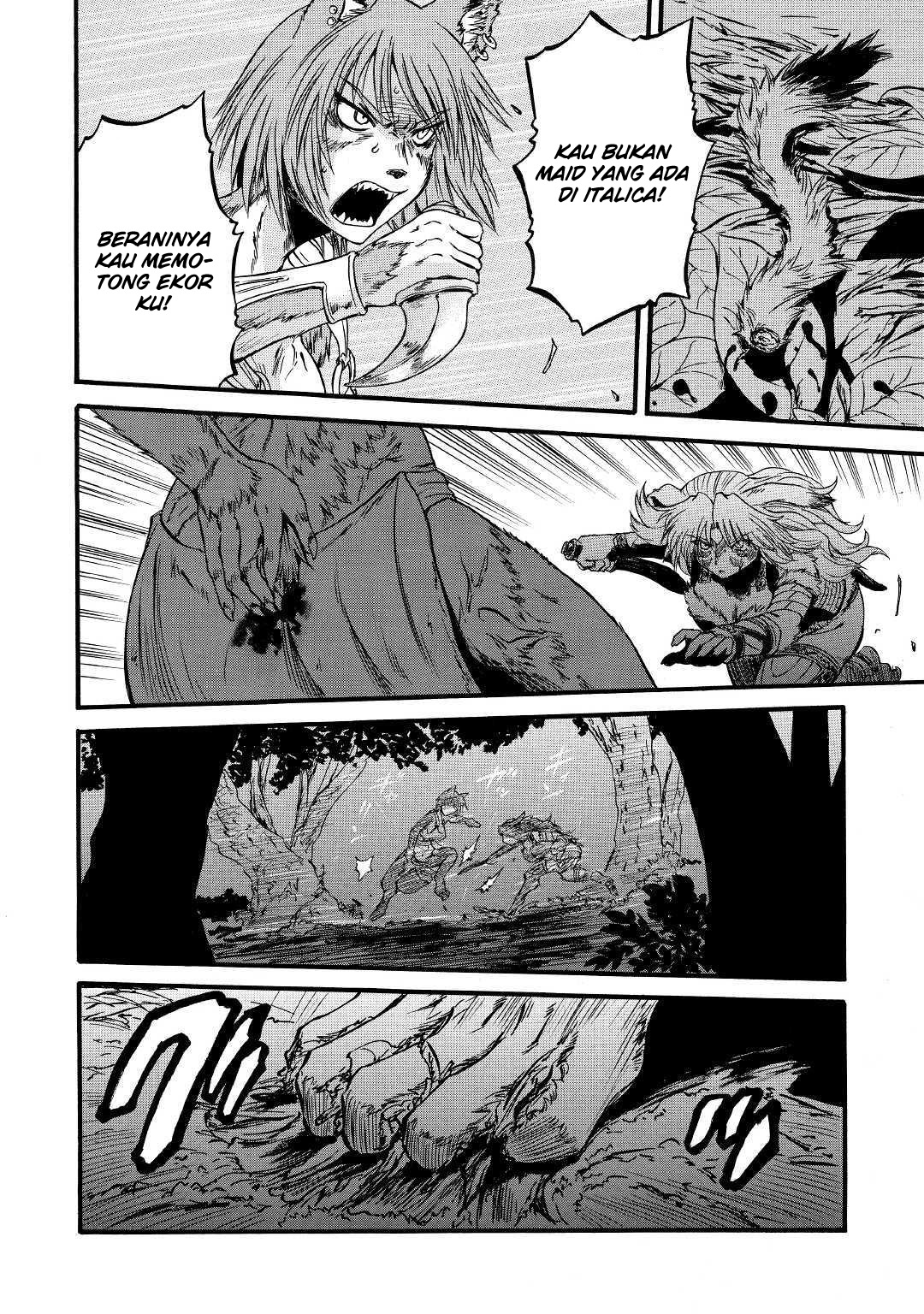 Gate – Jietai Kare no Chi nite Kaku Tatakeri Chapter 91 Gambar 28