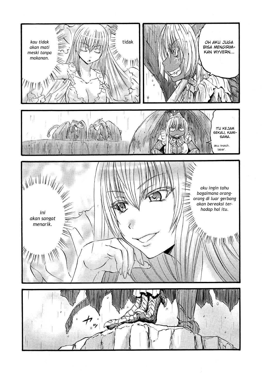 Gate – Jietai Kare no Chi nite Kaku Tatakeri Chapter 91 Gambar 37