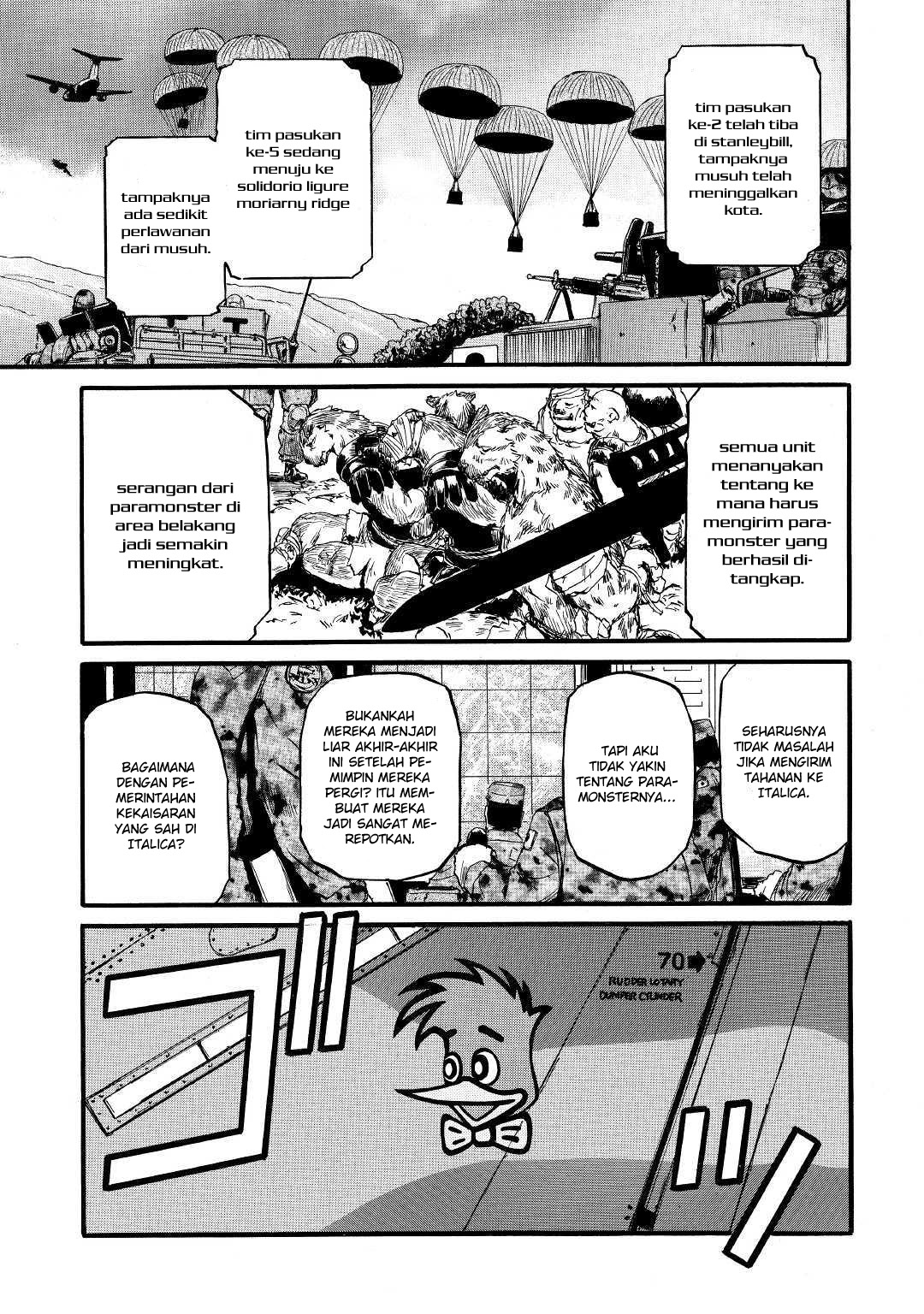 Gate – Jietai Kare no Chi nite Kaku Tatakeri Chapter 90 Gambar 5