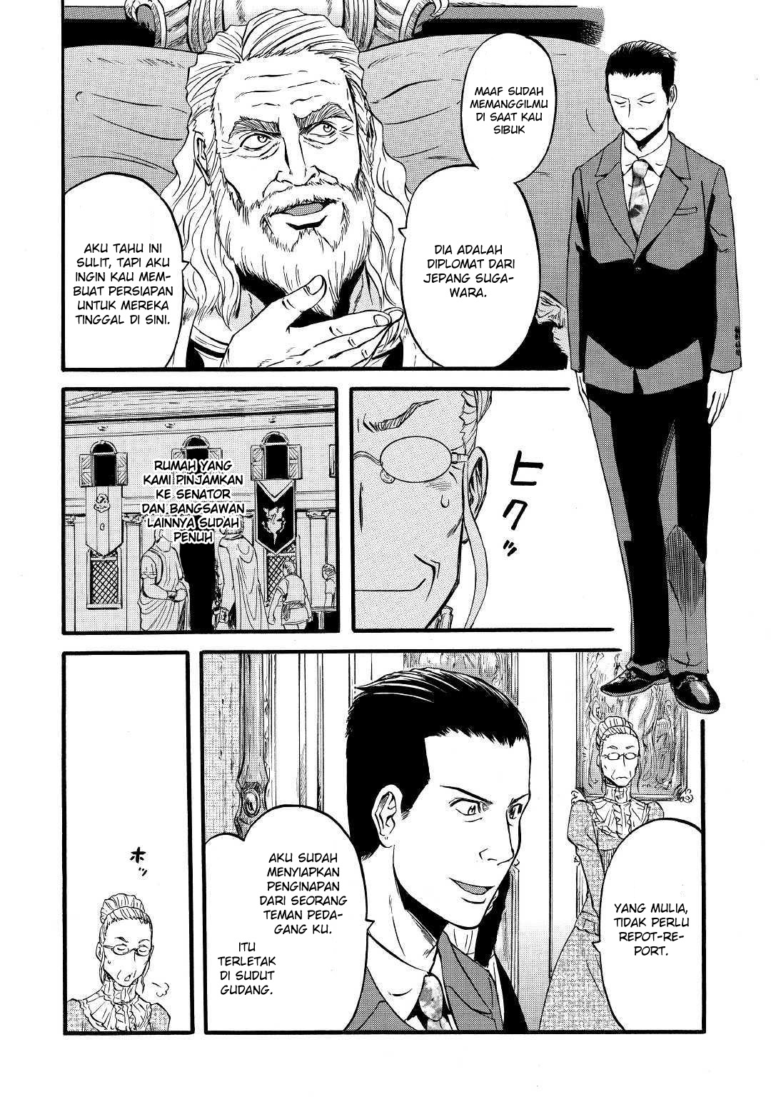 Gate – Jietai Kare no Chi nite Kaku Tatakeri Chapter 90 Gambar 16