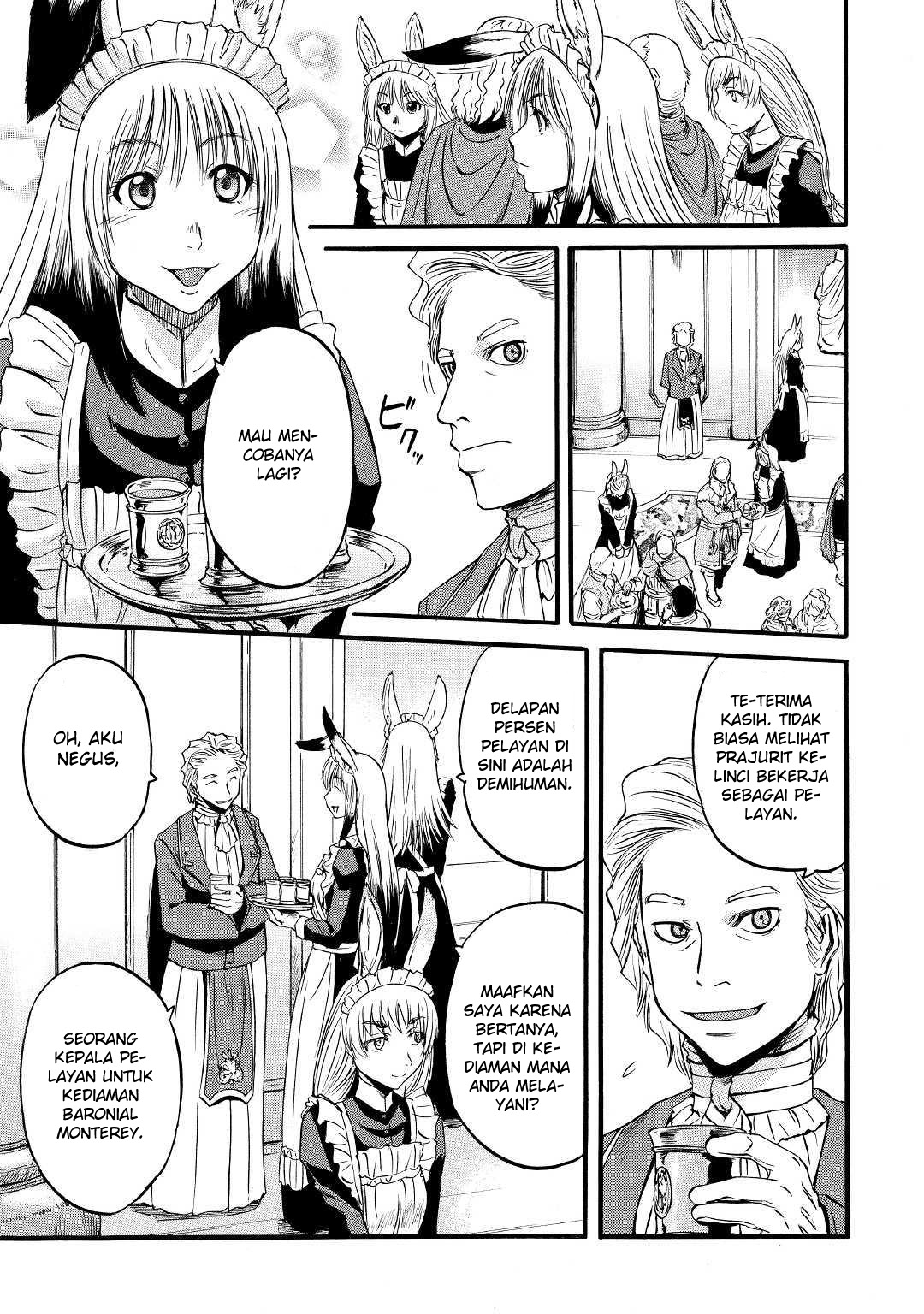 Gate – Jietai Kare no Chi nite Kaku Tatakeri Chapter 90 Gambar 23