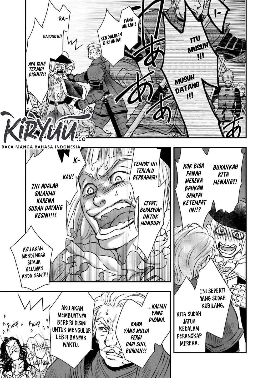 Shinigami ni Sodaterareta Shoujo wa Shikkoku no Tsurugi wo Mune ni Idaku Chapter 08 Gambar 18