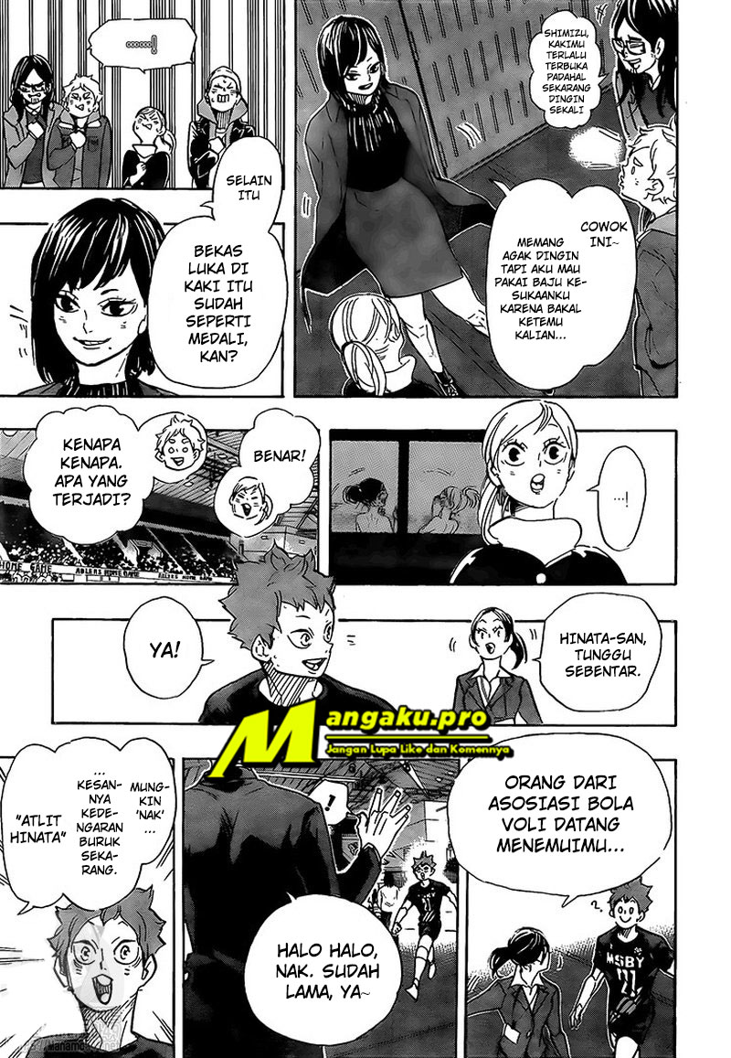 Haikyuu!! Chapter 401 Gambar 15