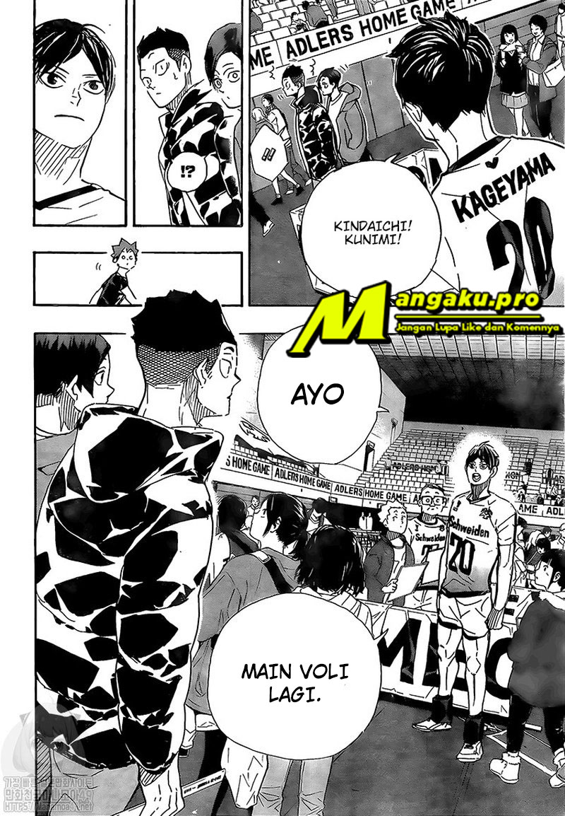 Haikyuu!! Chapter 401 Gambar 18