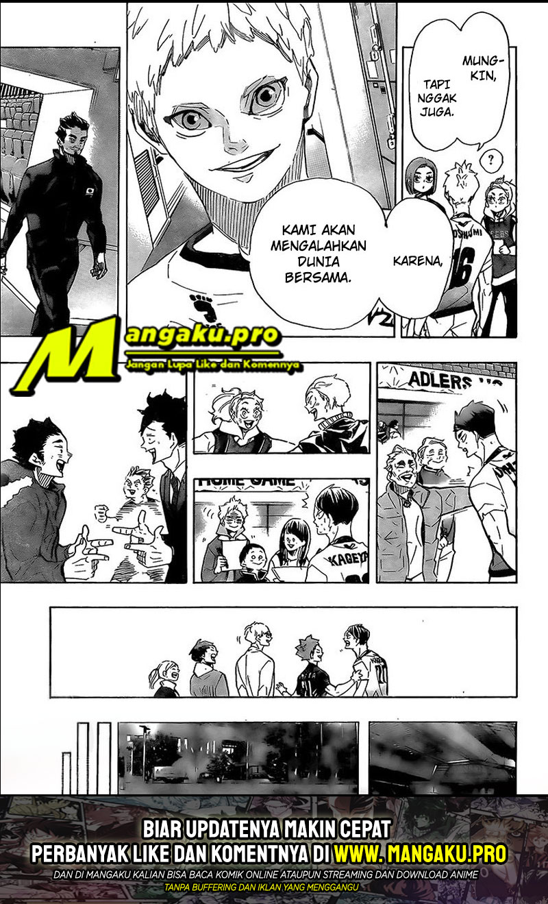 Haikyuu!! Chapter 401 Gambar 21
