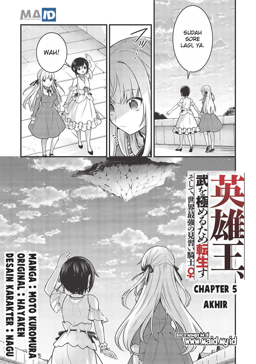 Eiyu-Oh, Bu wo Kiwameru Tame Tensei Su, Soshite, Sekai Saikyou no Minarai Kisi Chapter 05.2 Gambar 4