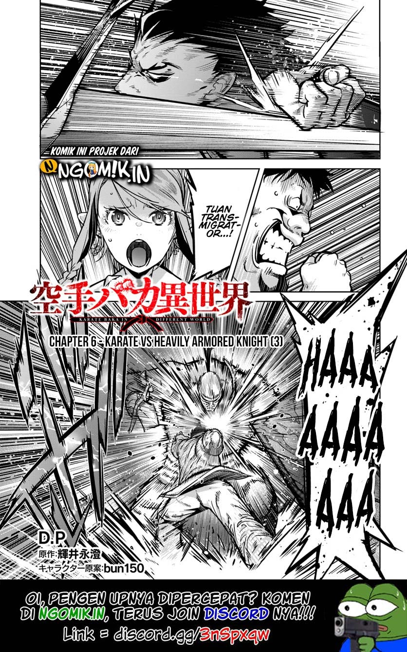 Manga Karate Baka Isekai Chapter 06 gambar nomor 2