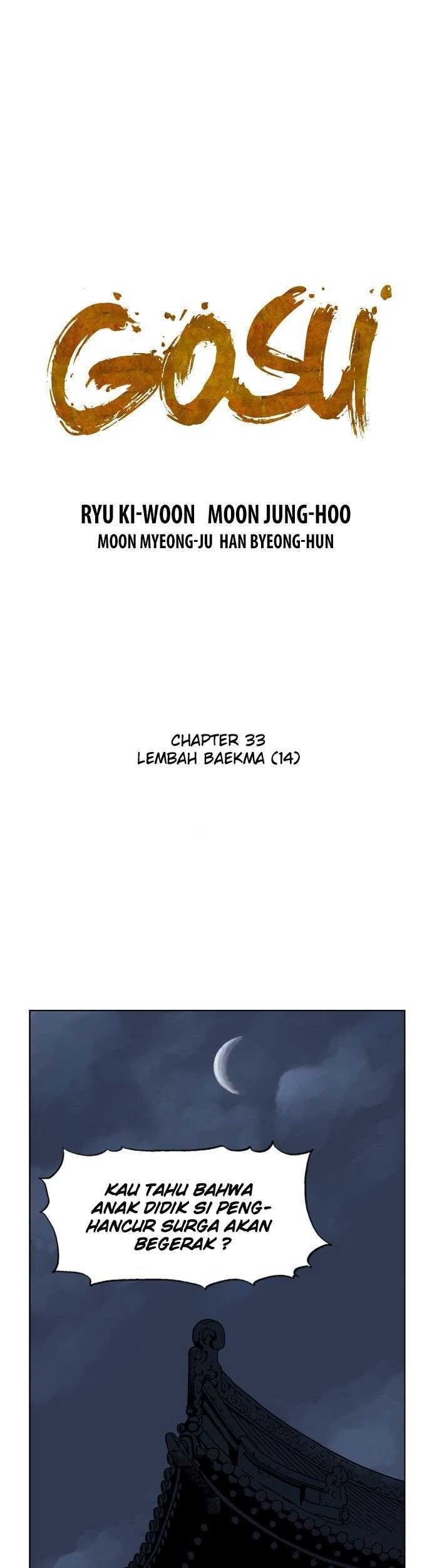 Komik Gosu Chapter 33 gambar nomor 1
