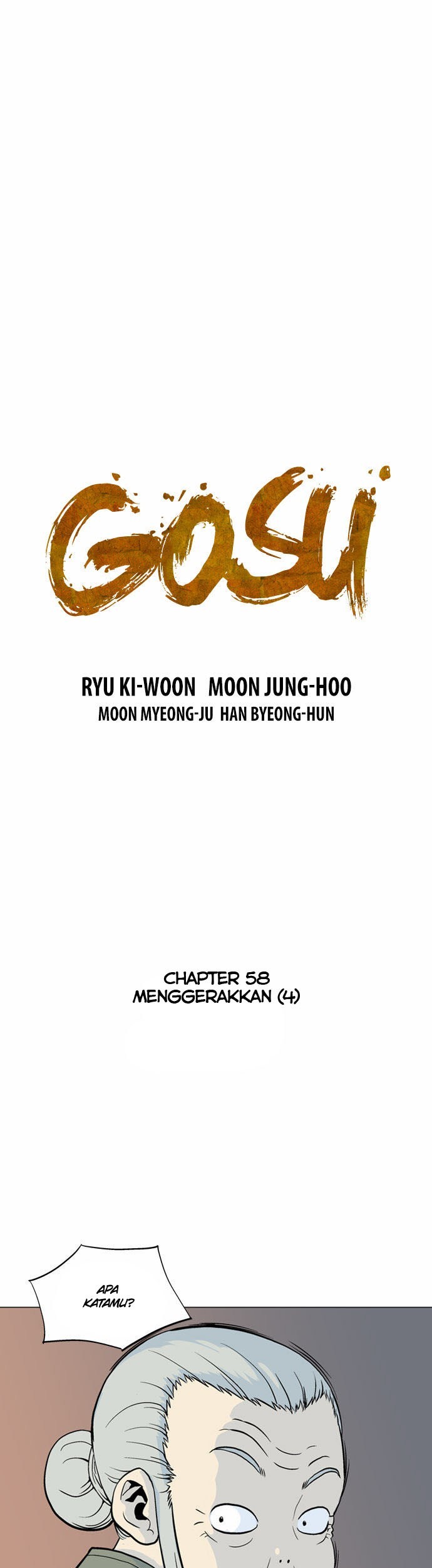 Manhwa Gosu Chapter 58 gambar nomor 2