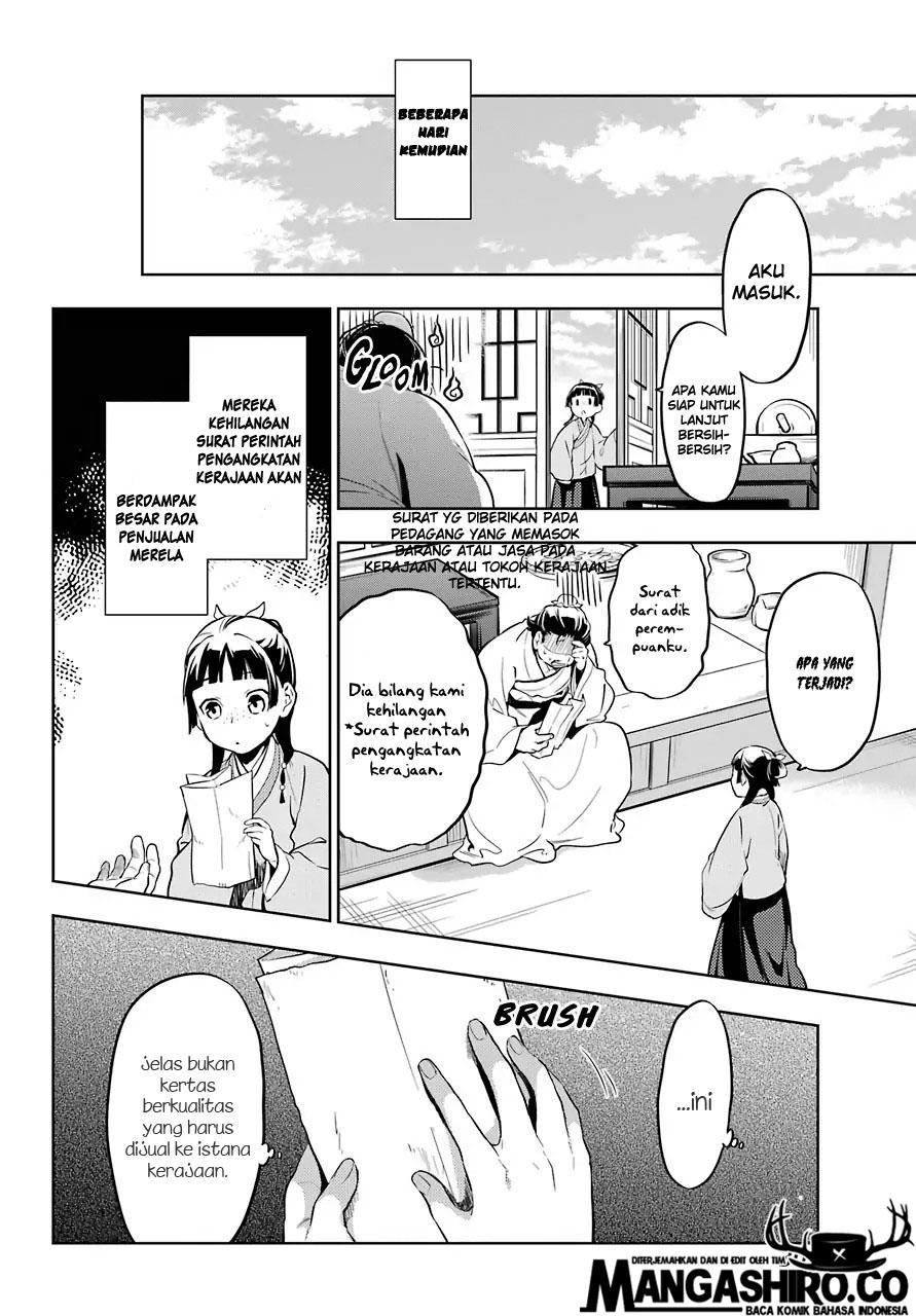 Kusuriya no Hitorigoto Chapter 35 Gambar 17