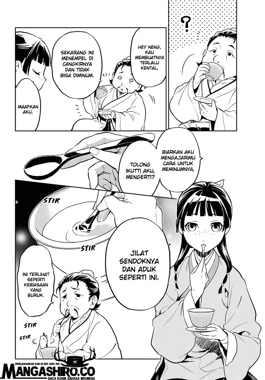 Kusuriya no Hitorigoto Chapter 35 Gambar 21