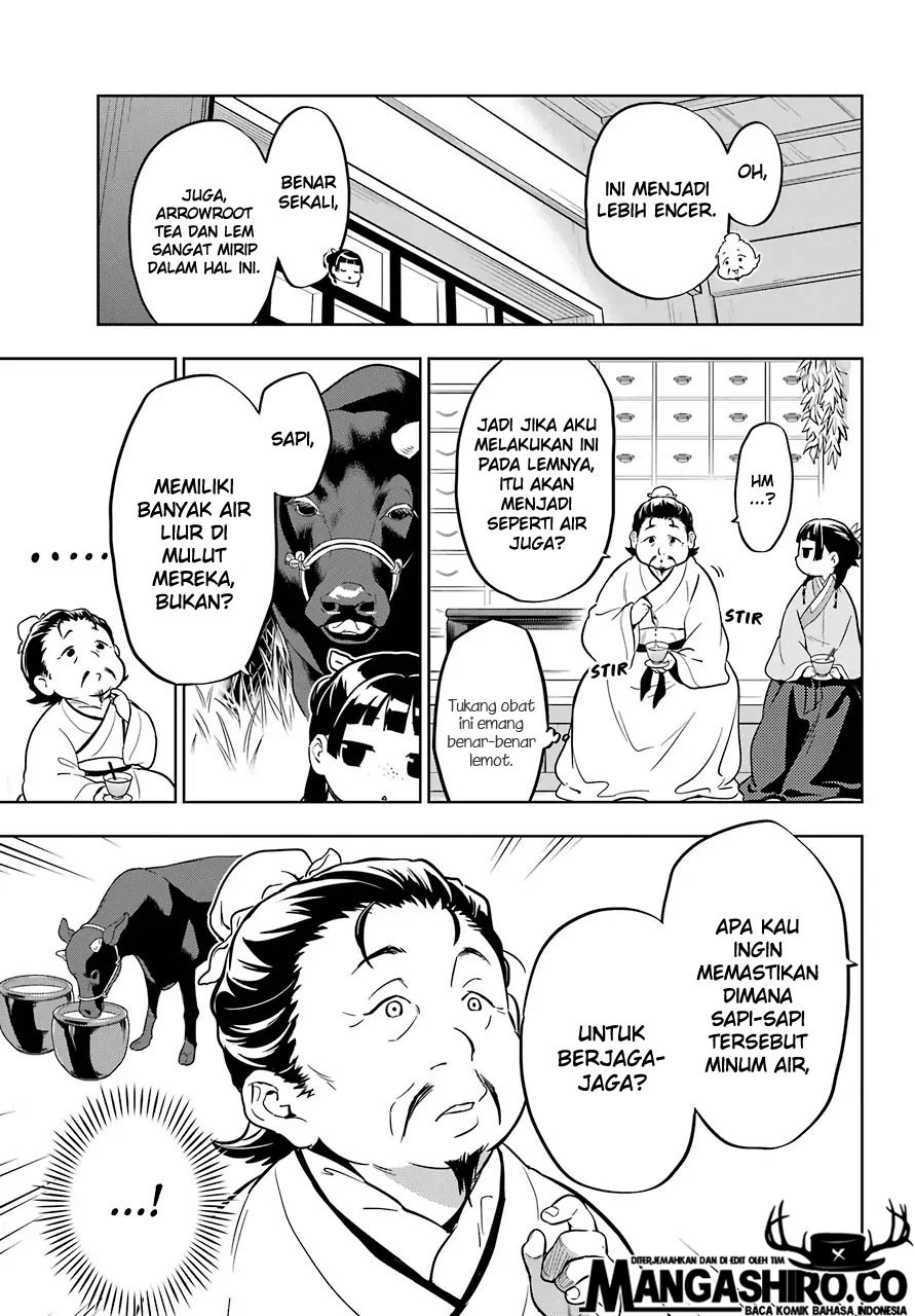 Kusuriya no Hitorigoto Chapter 35 Gambar 22