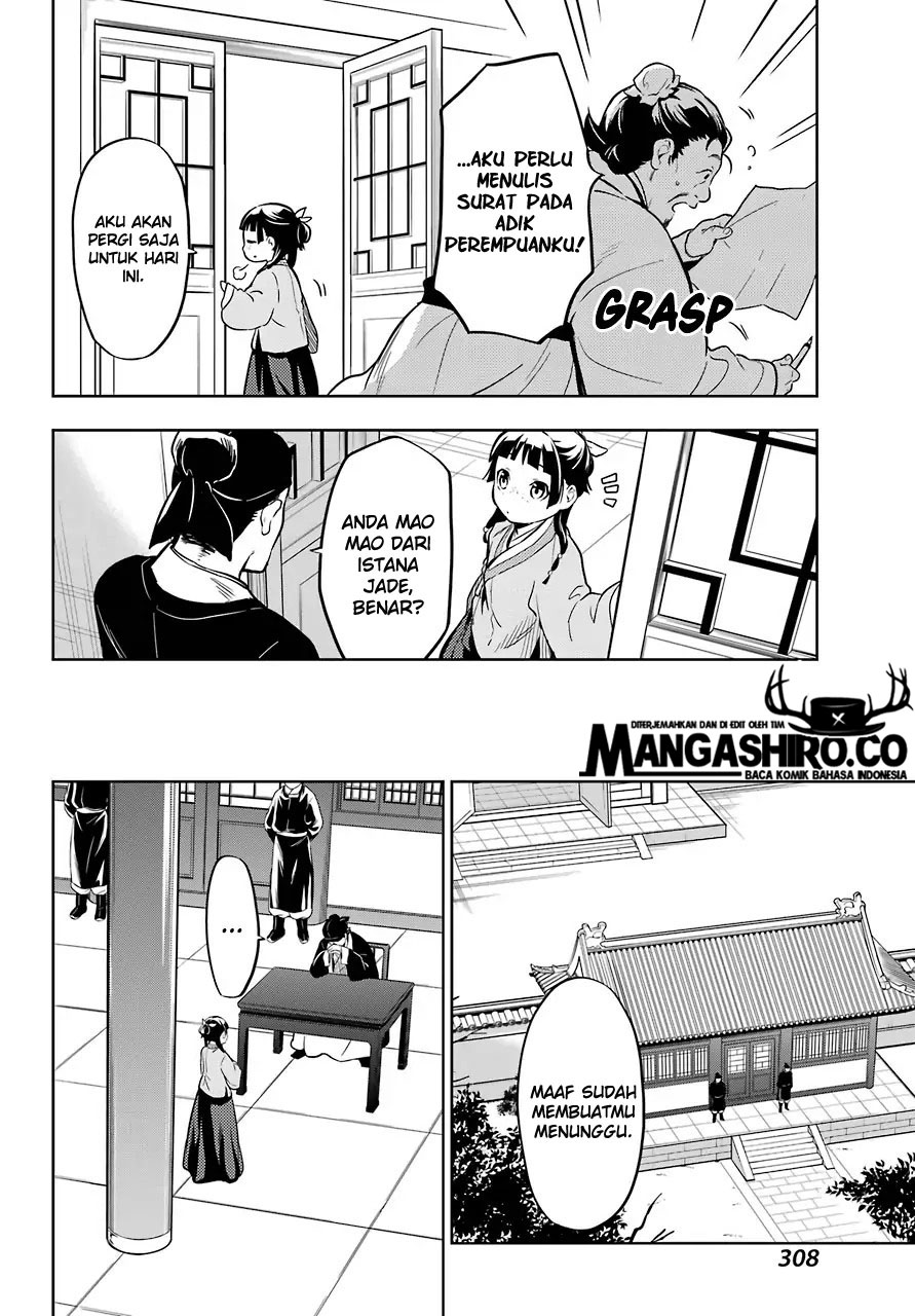 Kusuriya no Hitorigoto Chapter 35 Gambar 23