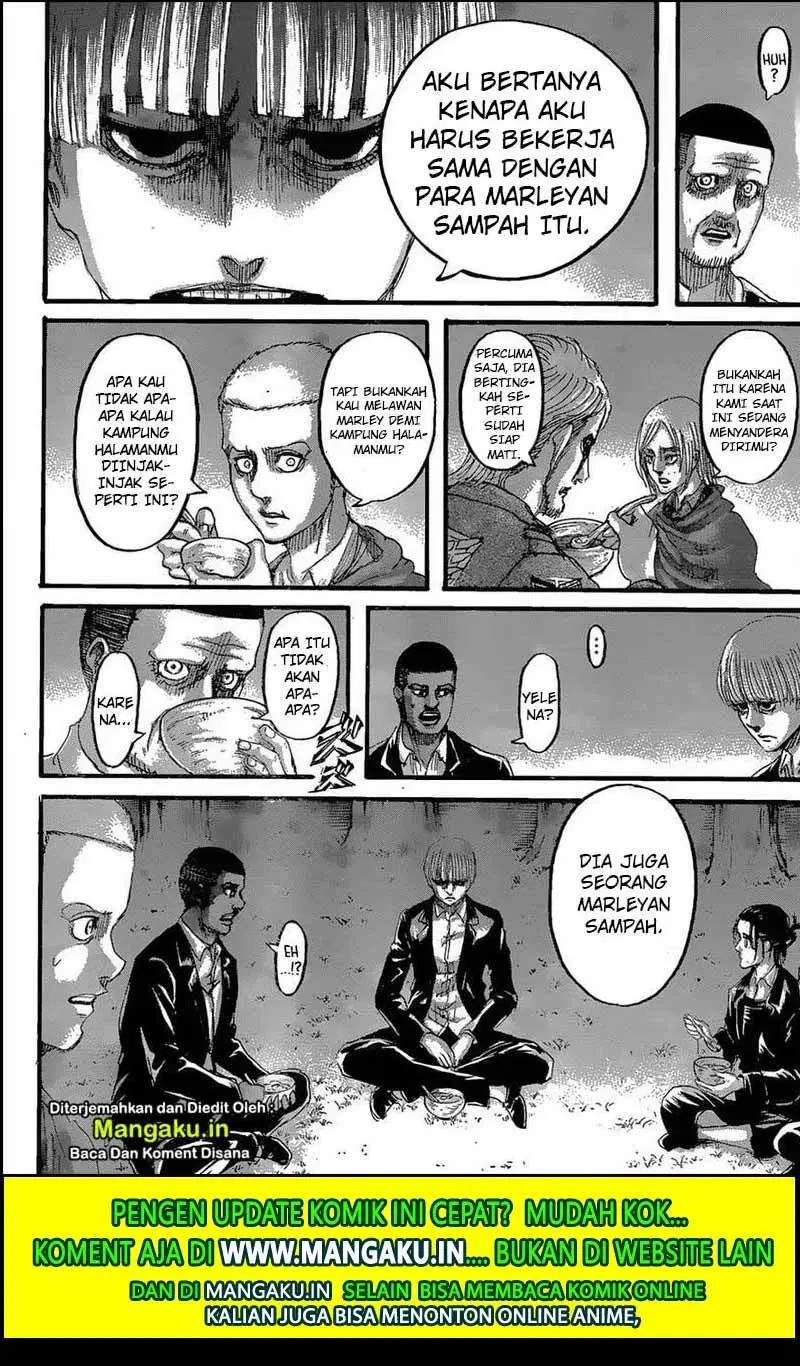 Shingeki no Kyojin Chapter 127.1 Gambar 22