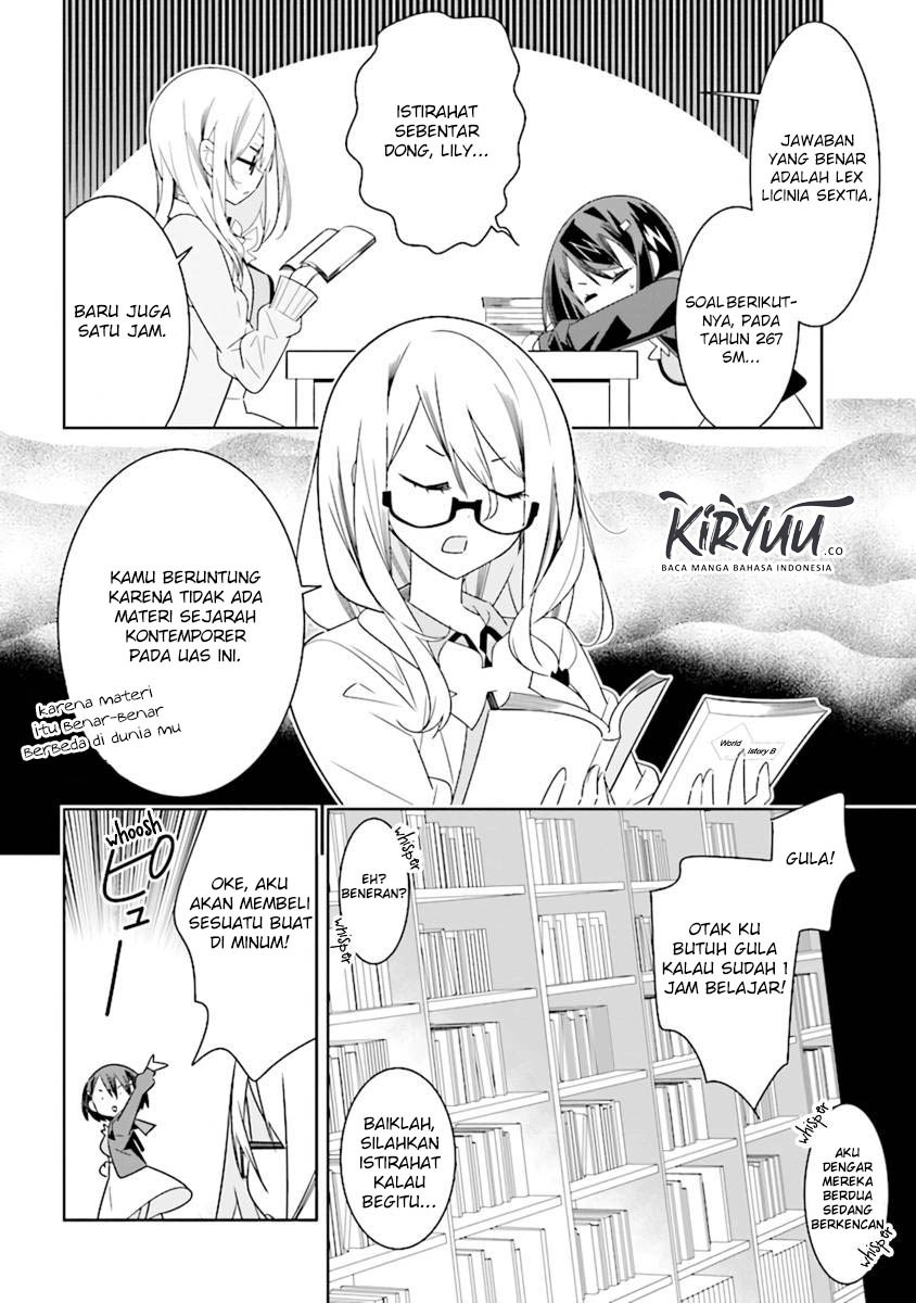 Manga All of Humanity is Yuri Except For Me Chapter 04.2 gambar nomor 2