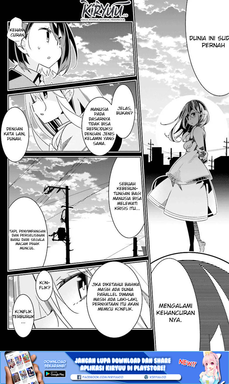 All of Humanity is Yuri Except For Me Chapter 02.2 Gambar 6