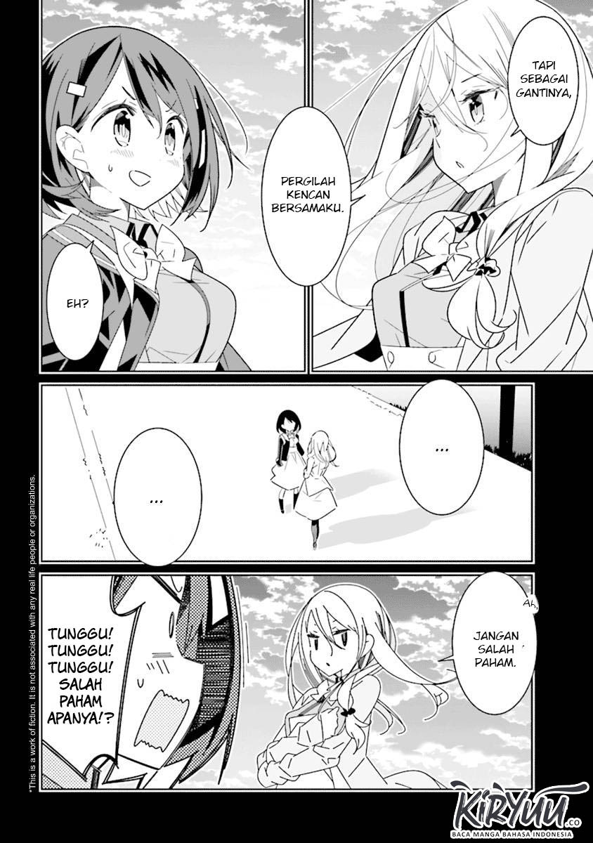 Manga All of Humanity is Yuri Except For Me Chapter 02.2 gambar nomor 2