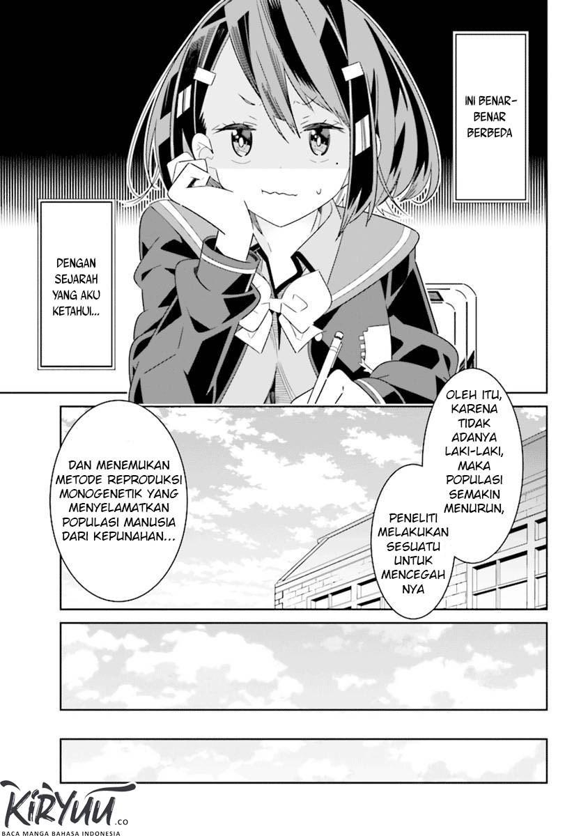 All of Humanity is Yuri Except For Me Chapter 01.1 Gambar 7