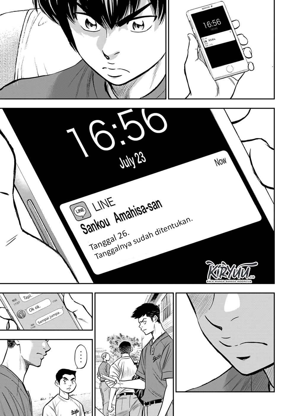 Diamond no Ace Act 2 Chapter 218 Gambar 7