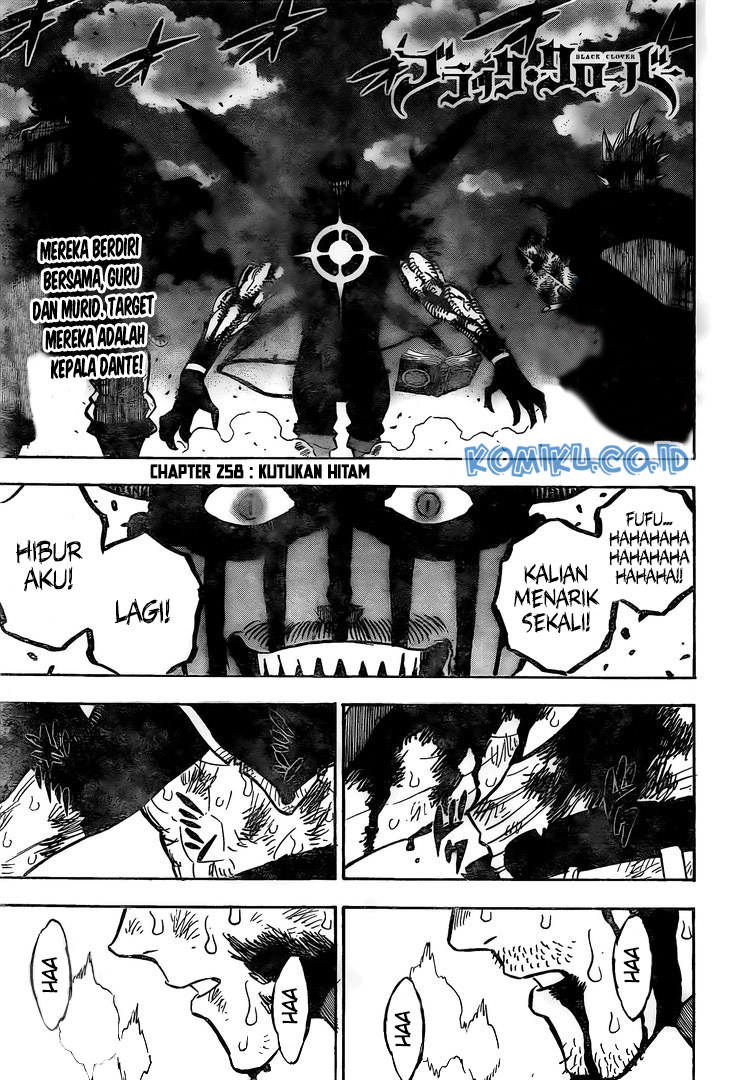 Manga Black Clover Chapter 258 gambar nomor 2