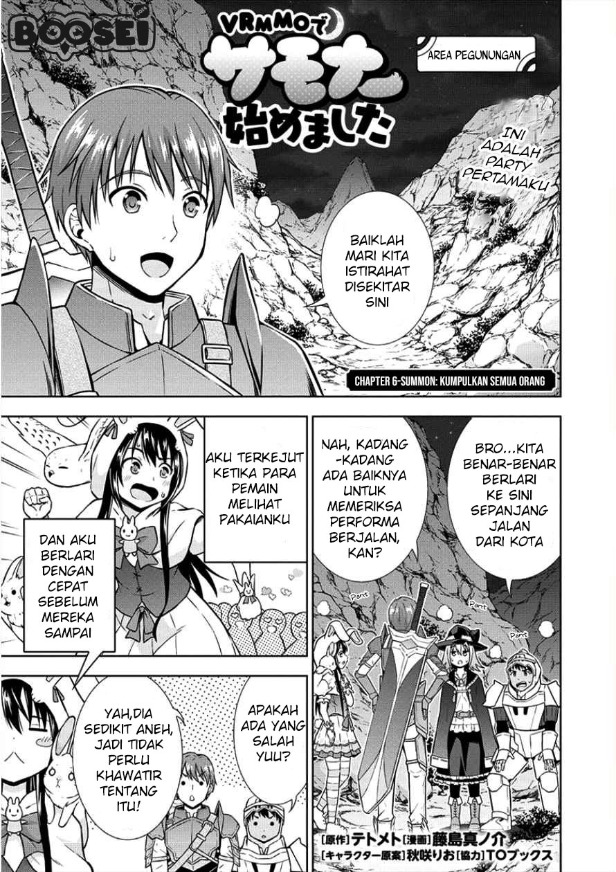 Manga VRMMO Summoner Hajimemashita Chapter 06 gambar nomor 2