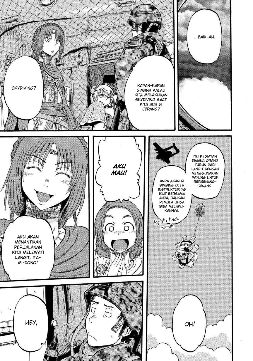 Gate – Jietai Kare no Chi nite Kaku Tatakeri Chapter 93 Gambar 9