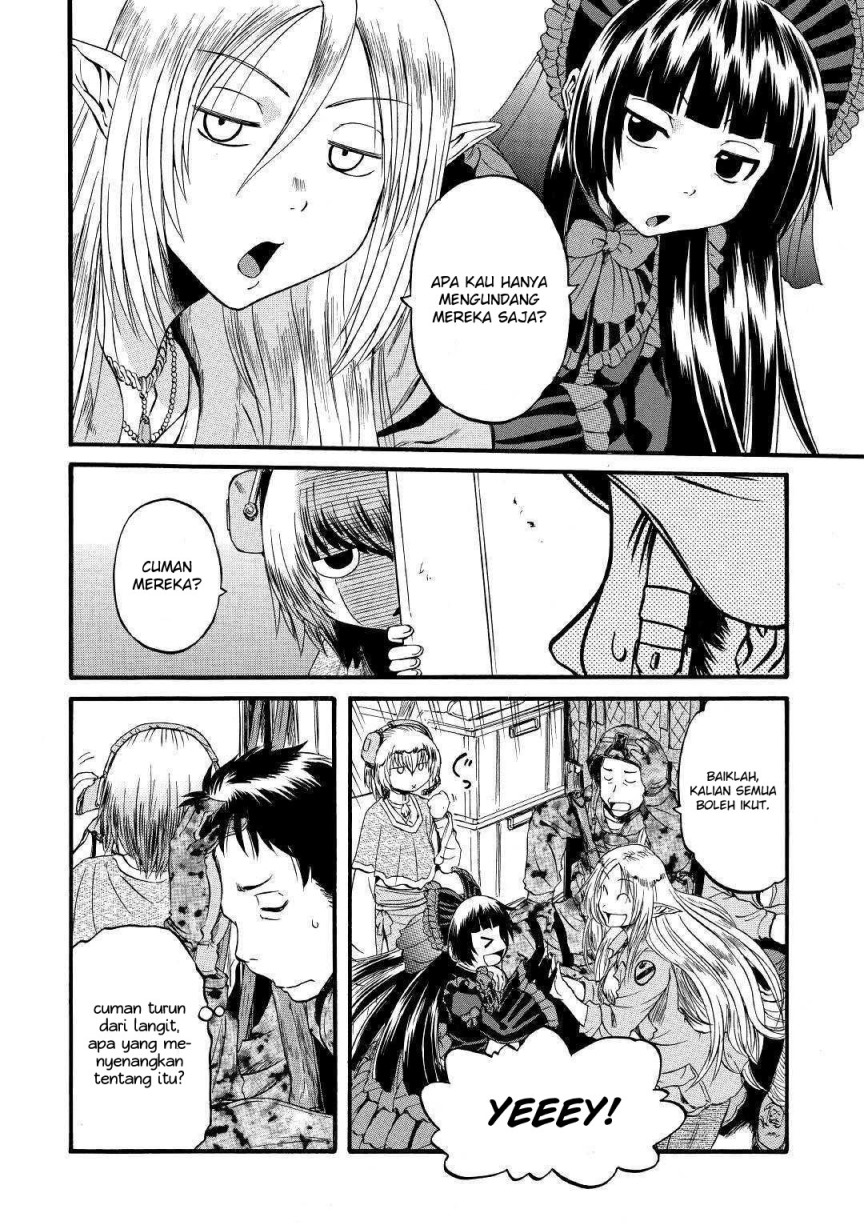 Gate – Jietai Kare no Chi nite Kaku Tatakeri Chapter 93 Gambar 10