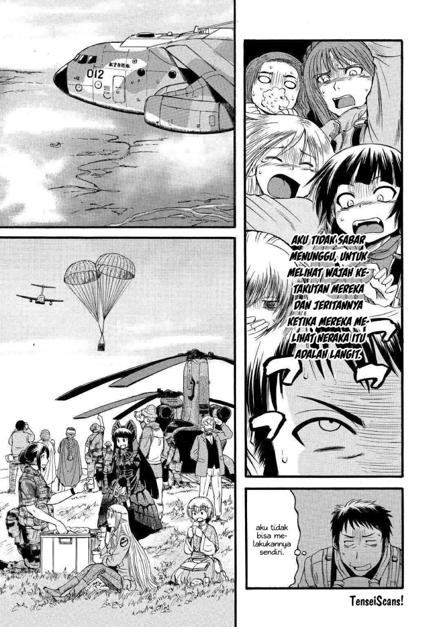 Gate – Jietai Kare no Chi nite Kaku Tatakeri Chapter 93 Gambar 11