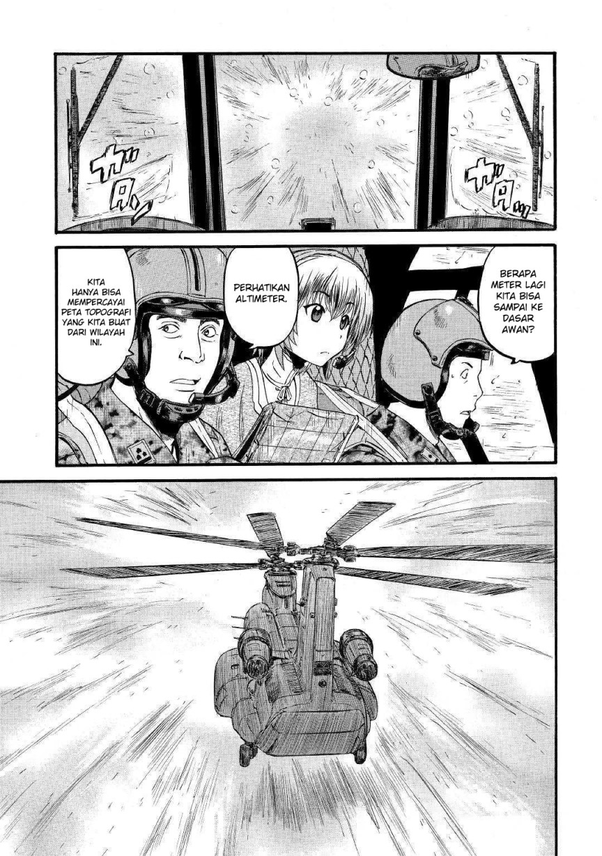 Gate – Jietai Kare no Chi nite Kaku Tatakeri Chapter 93 Gambar 13