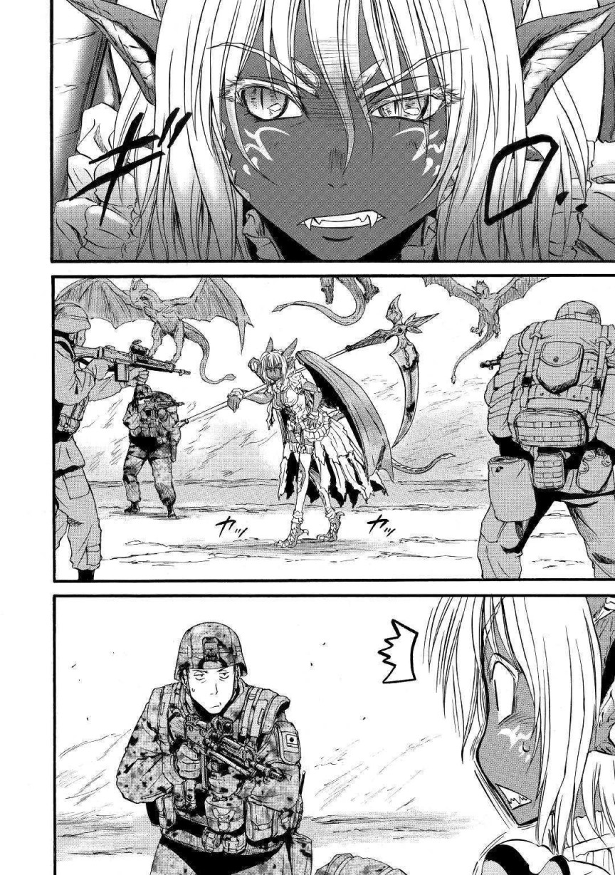 Gate – Jietai Kare no Chi nite Kaku Tatakeri Chapter 93 Gambar 24