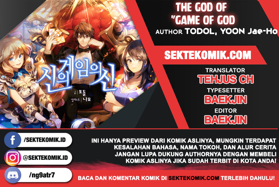 Komik The God of “Game of God” Chapter 10 gambar nomor 1