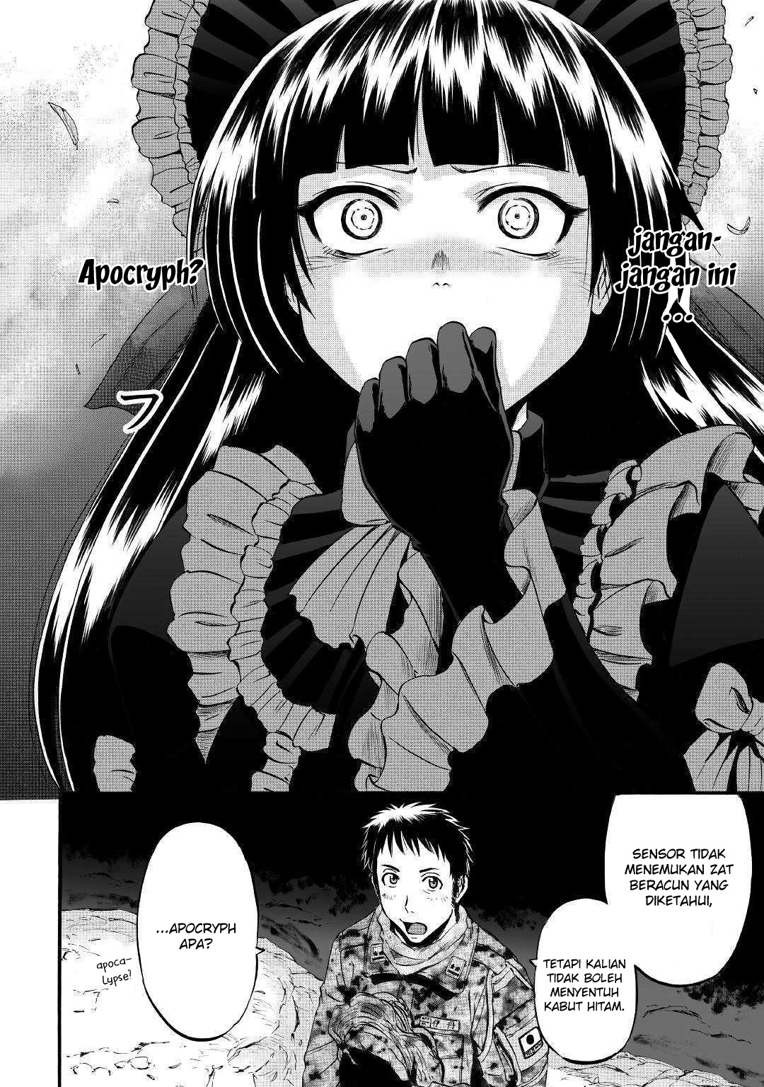 Gate – Jietai Kare no Chi nite Kaku Tatakeri Chapter 94 Gambar 8