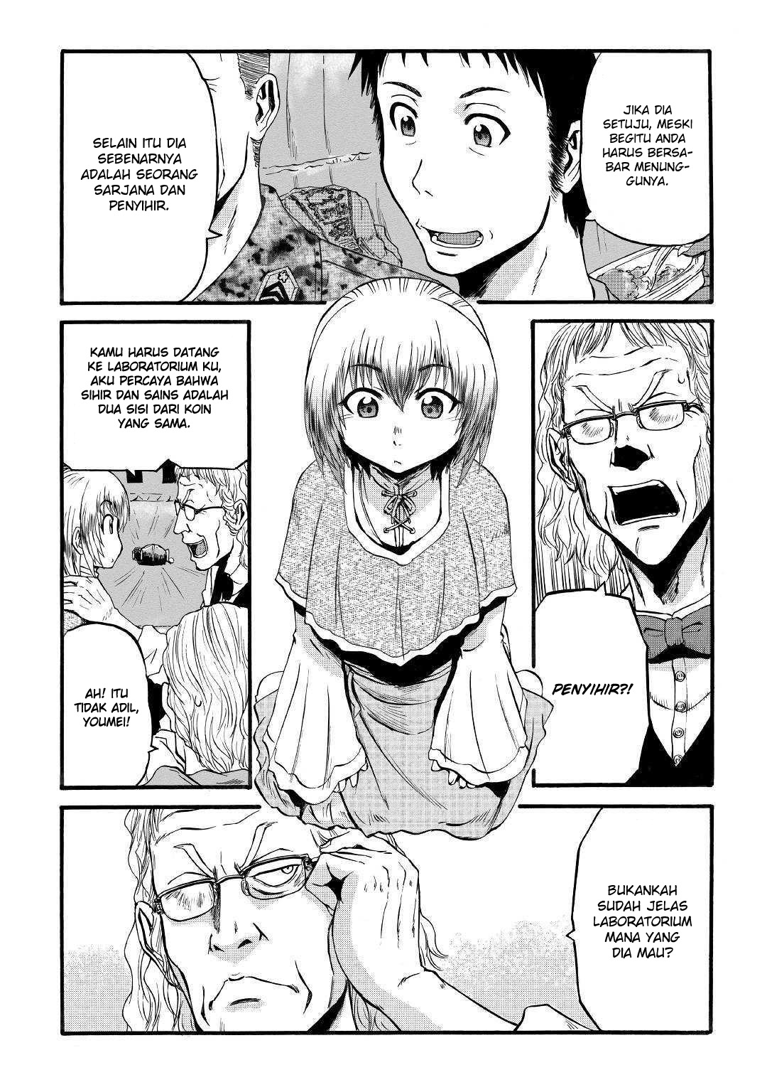 Gate – Jietai Kare no Chi nite Kaku Tatakeri Chapter 94 Gambar 31