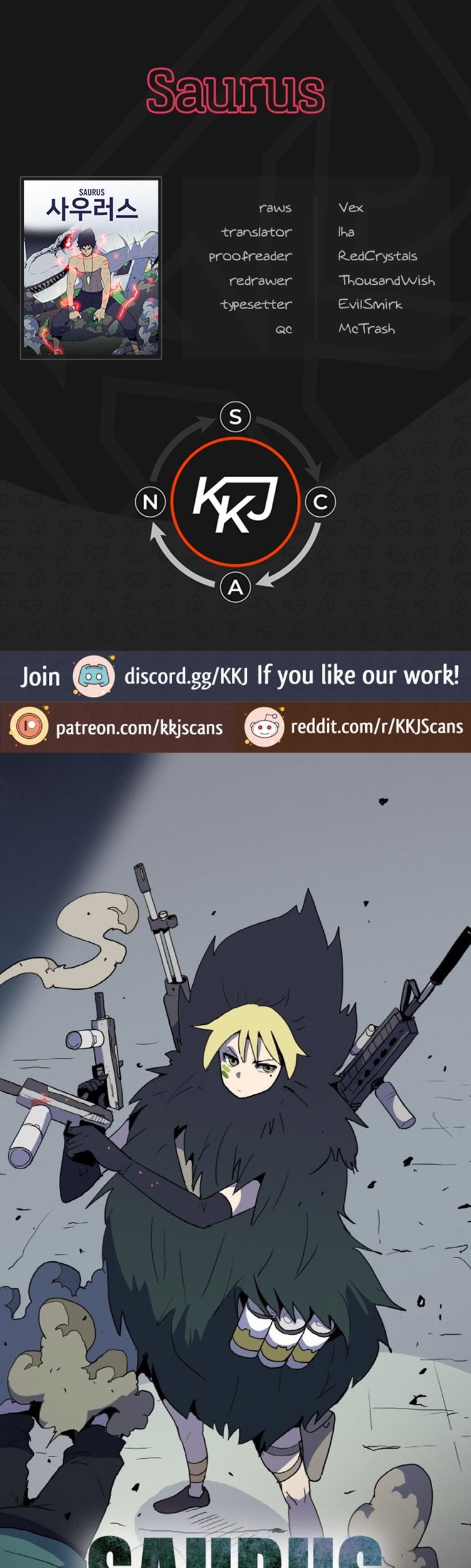 Manhwa Saurus Chapter 11 gambar nomor 2