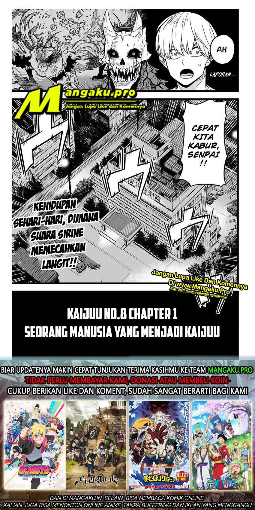 8Kaijuu Chapter 01.2 Gambar 26