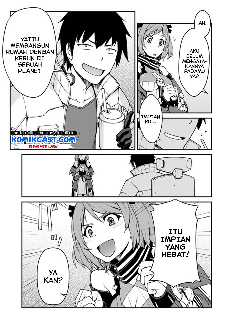 Mezametara Saikyou Soubi to Uchuusen-mochi datta no de Chapter 07.1 Gambar 12