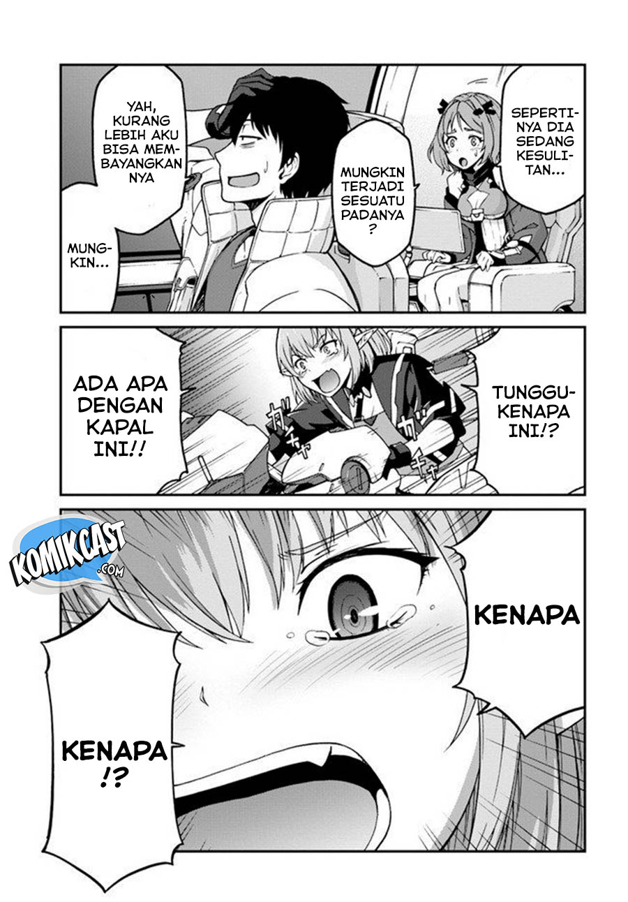 Mezametara Saikyou Soubi to Uchuusen-mochi datta no de Chapter 06.2 Gambar 16