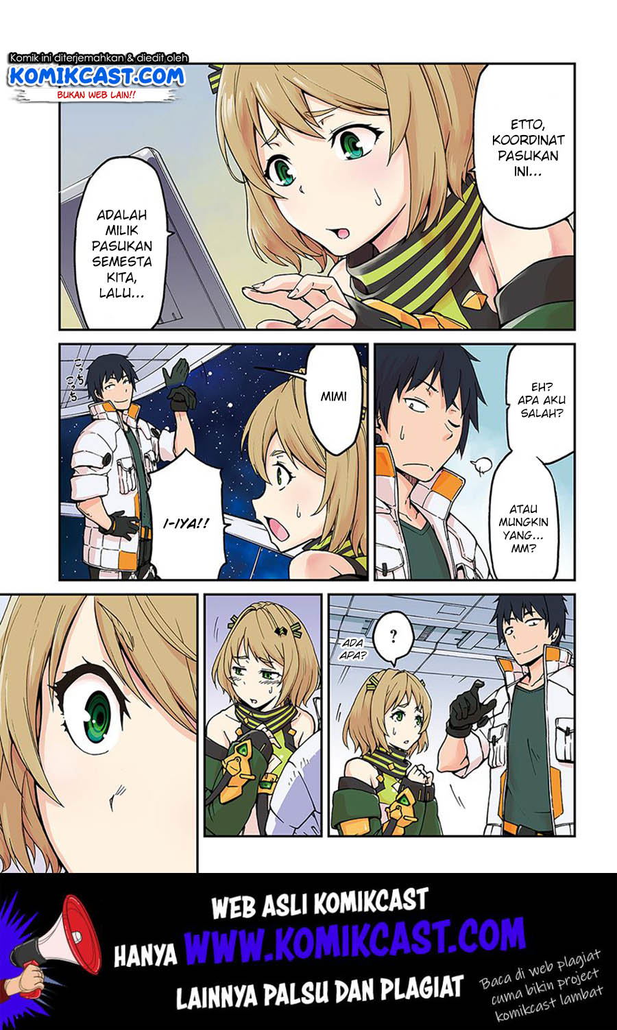 Manga Mezametara Saikyou Soubi to Uchuusen-mochi datta no de Chapter 06.1 gambar nomor 2