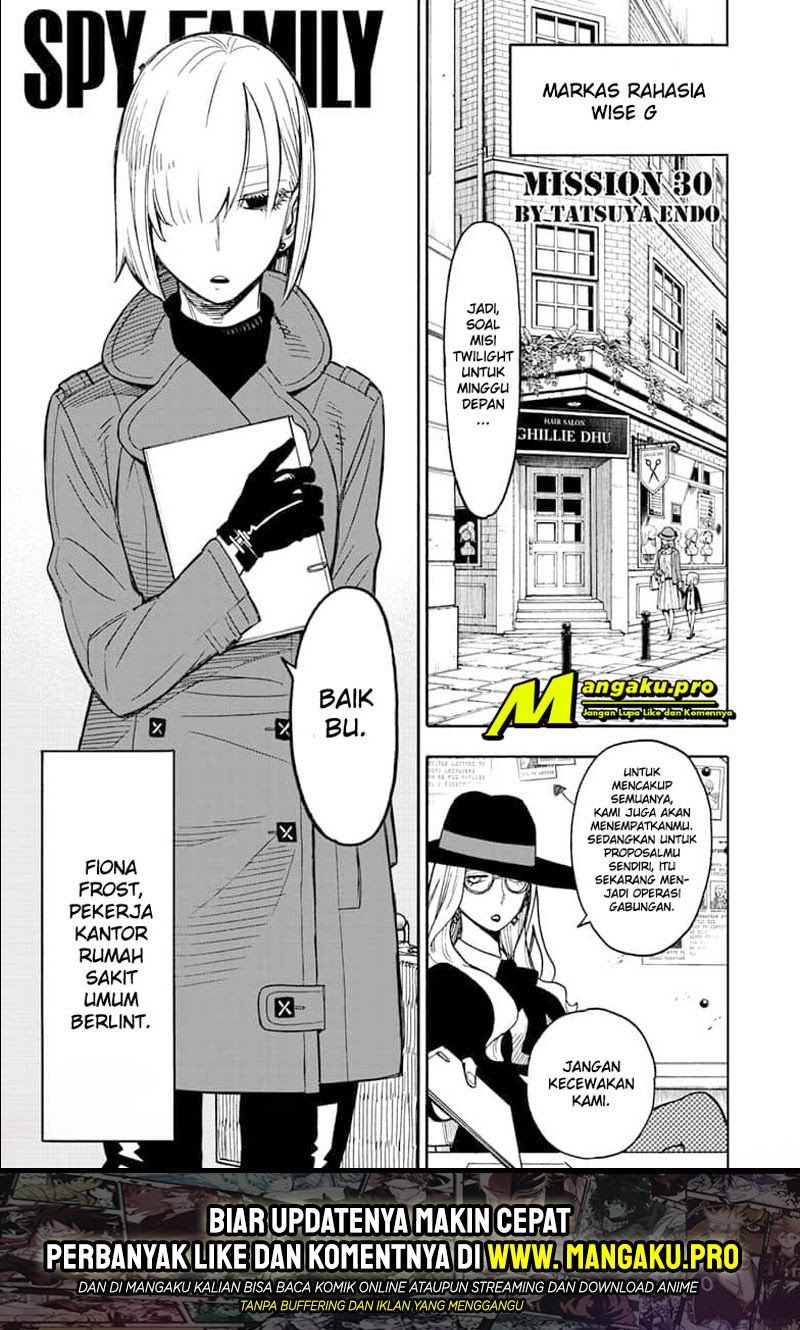 Manga Spy X Family Chapter 30 gambar nomor 2