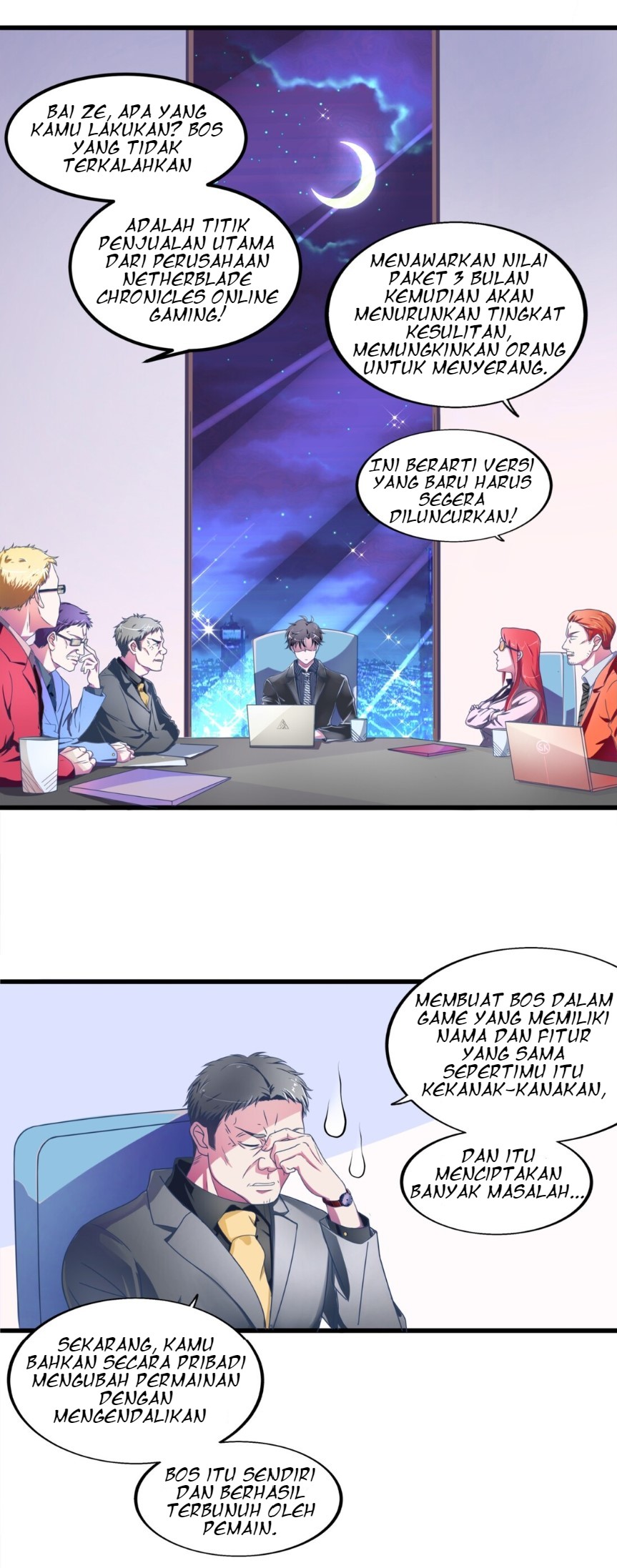 Living With a Villainous Boss Chapter 01 Gambar 22