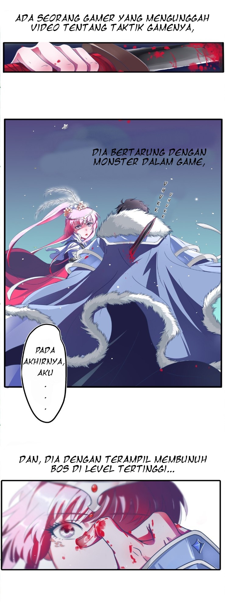 Manhua Living With a Villainous Boss Chapter 00 gambar nomor 2