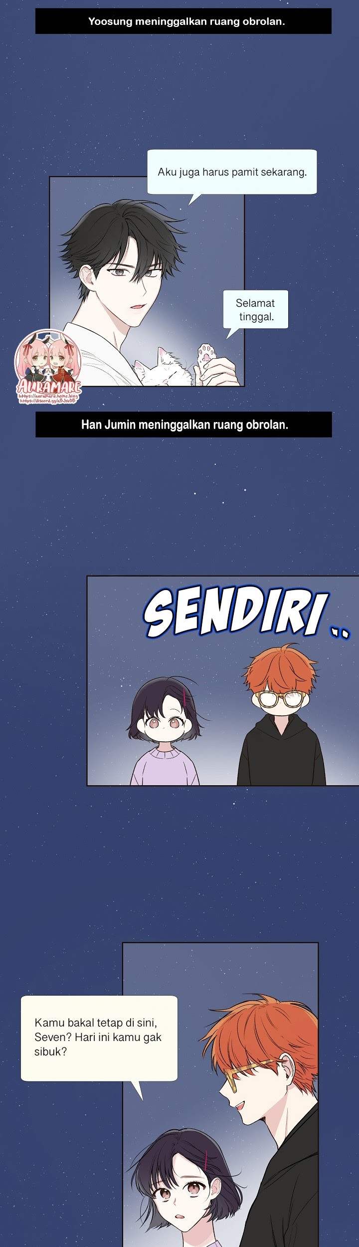 Mystic Messenger Chapter 07 Gambar 25