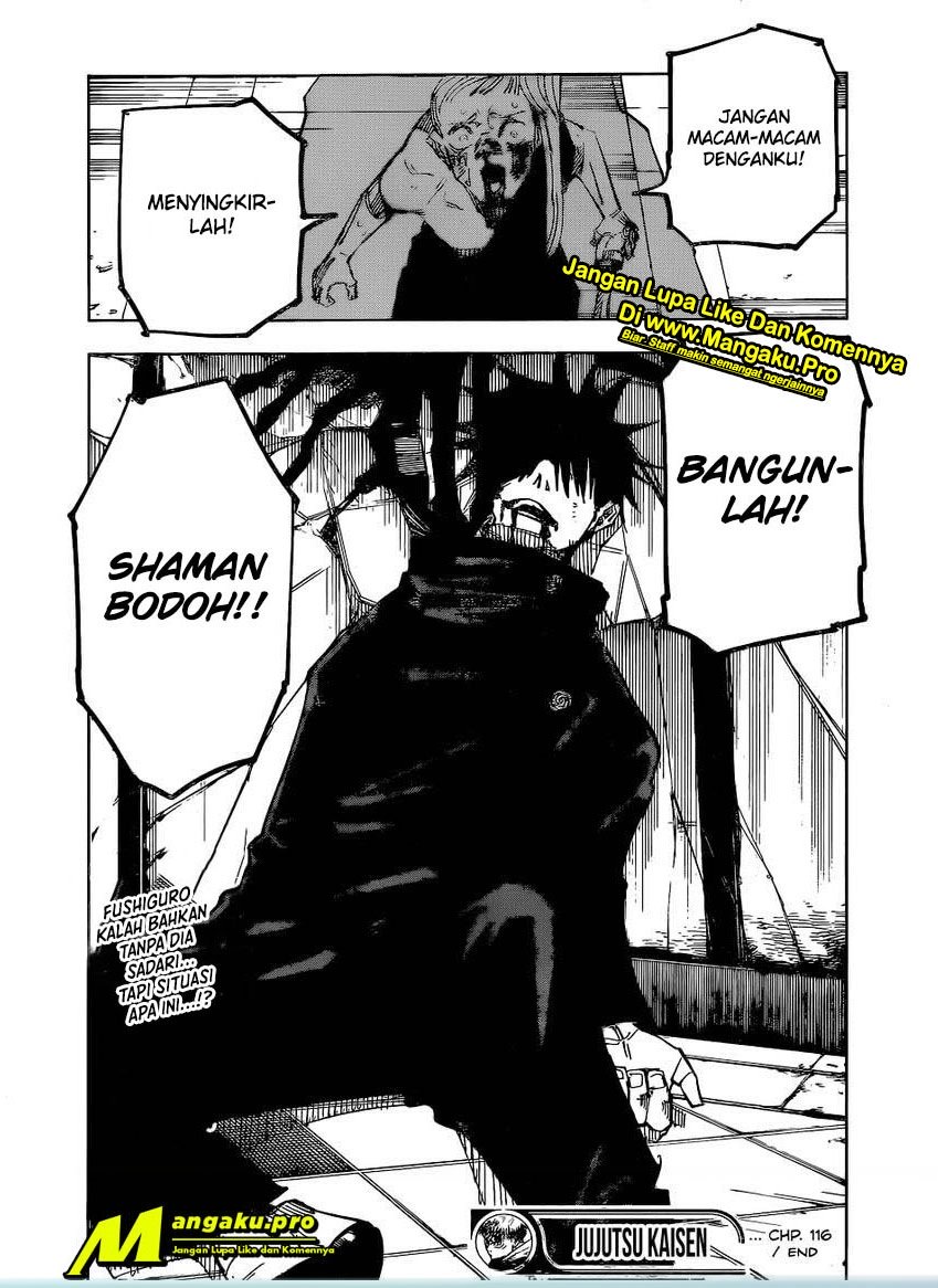 Jujutsu Kaisen Chapter 116 Gambar 17
