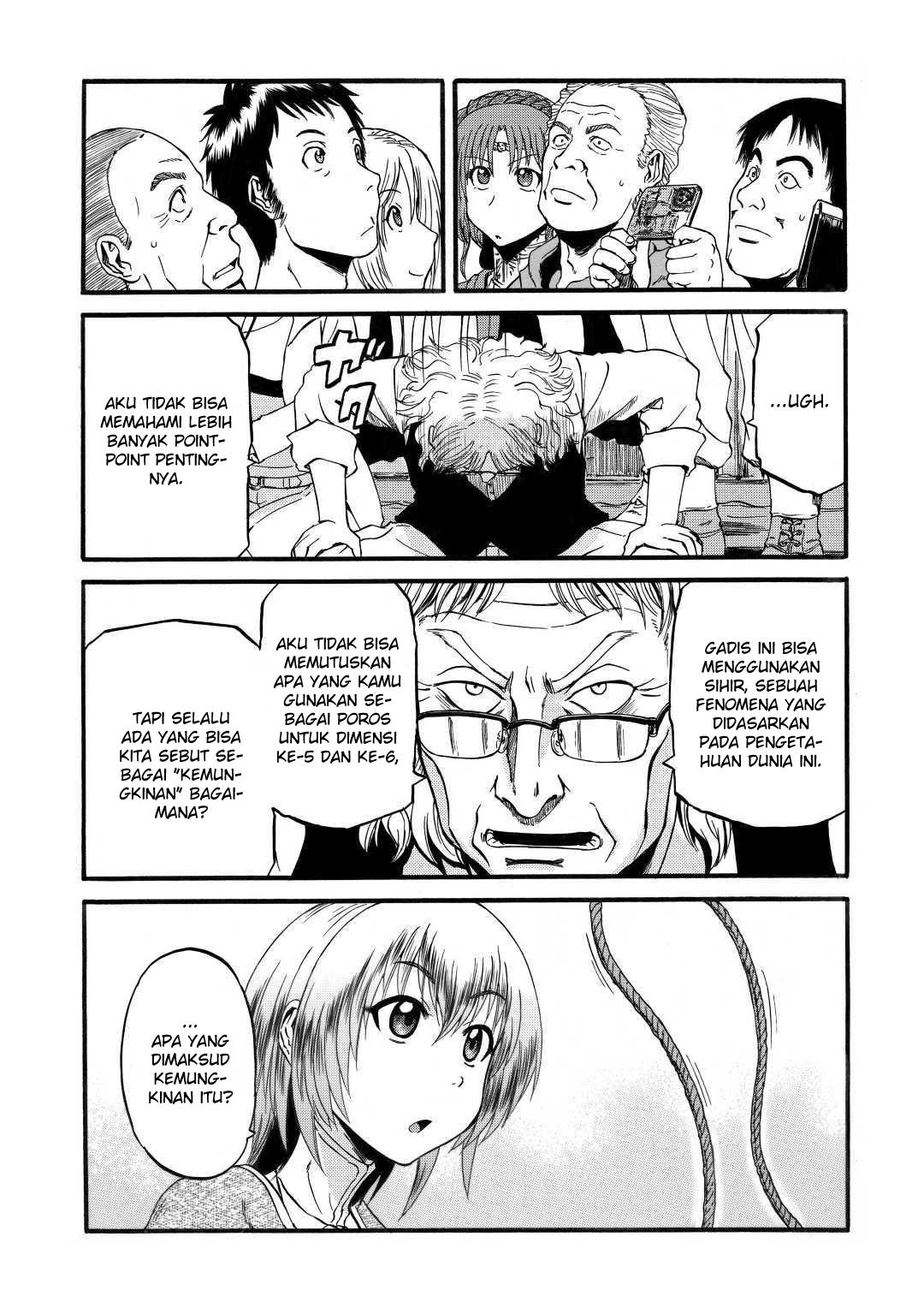 Gate – Jietai Kare no Chi nite Kaku Tatakeri Chapter 95 Gambar 7