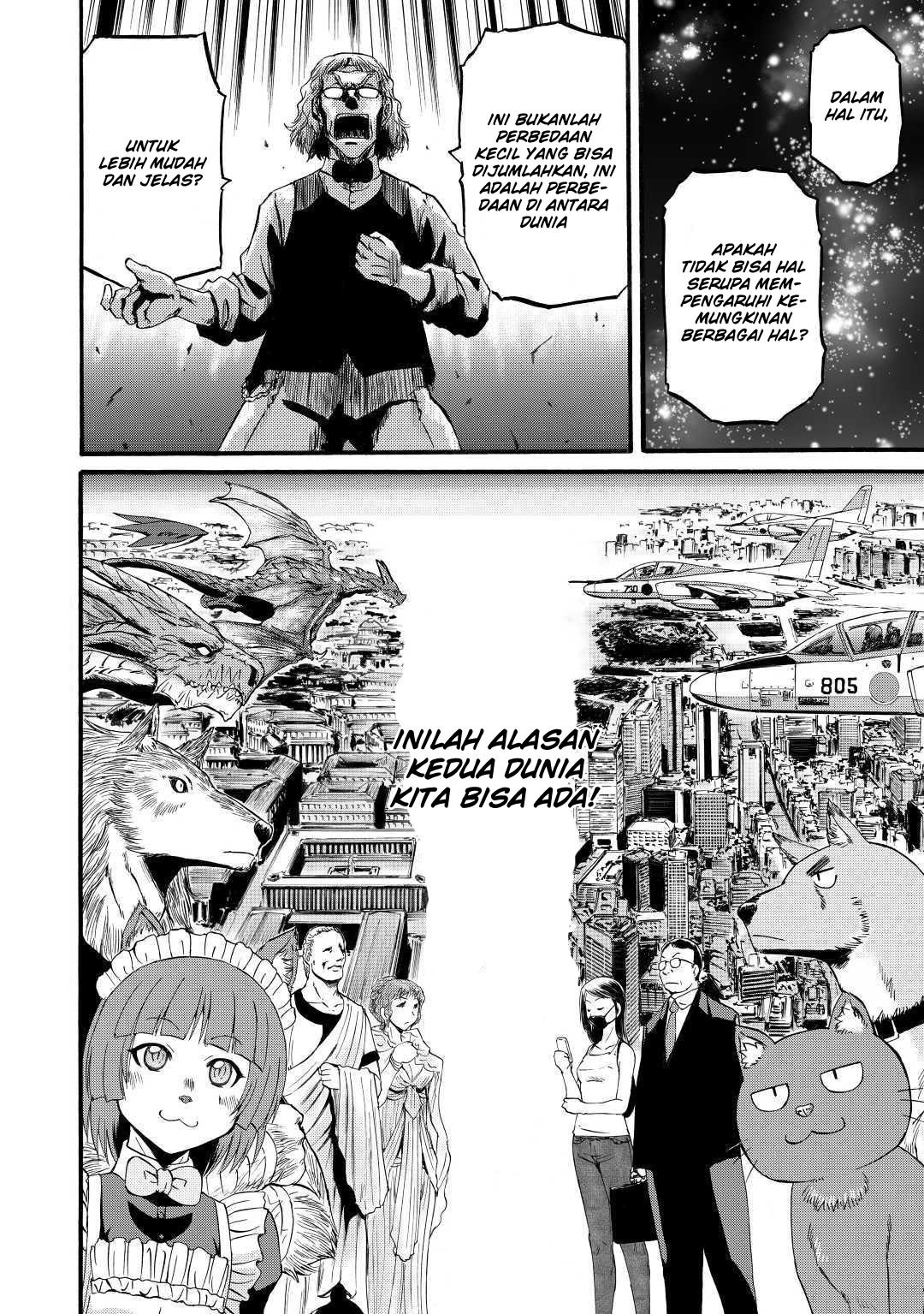 Gate – Jietai Kare no Chi nite Kaku Tatakeri Chapter 95 Gambar 12