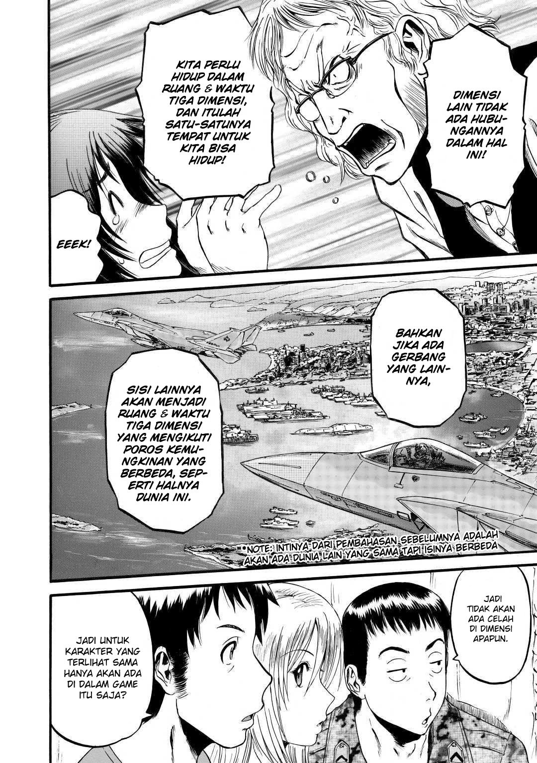 Gate – Jietai Kare no Chi nite Kaku Tatakeri Chapter 95 Gambar 16