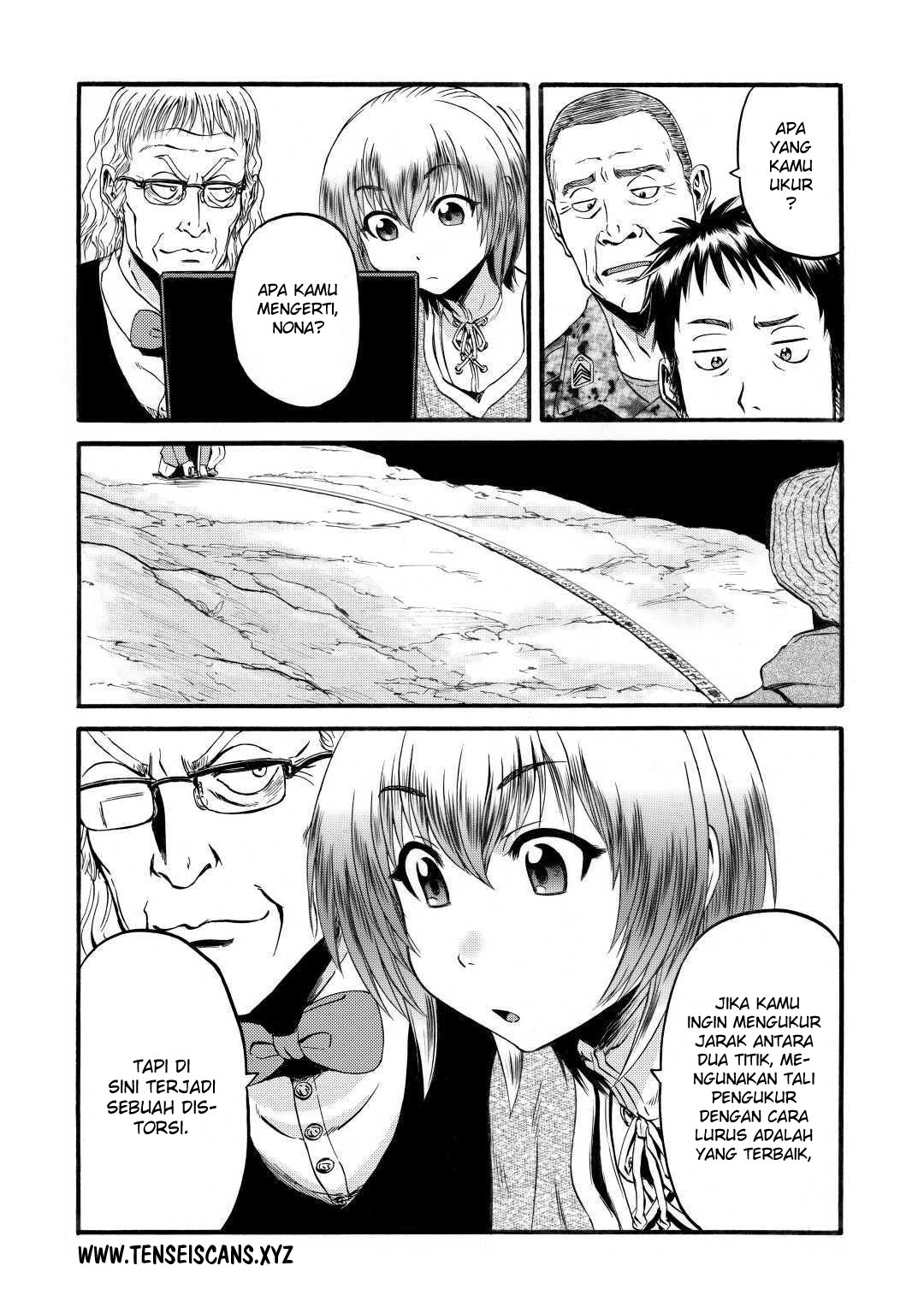 Gate – Jietai Kare no Chi nite Kaku Tatakeri Chapter 95 Gambar 20