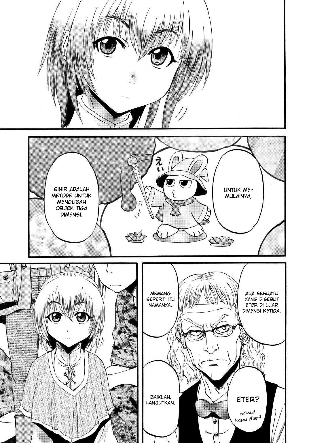 Gate – Jietai Kare no Chi nite Kaku Tatakeri Chapter 95 Gambar 3